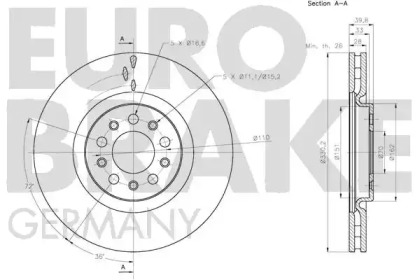 EUROBRAKE 5815201031