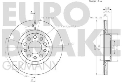 EUROBRAKE 5815201033