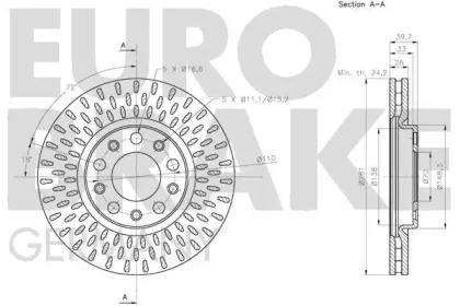 EUROBRAKE 5815201034