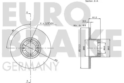 EUROBRAKE 5815201214