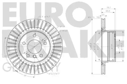 EUROBRAKE 58152015114