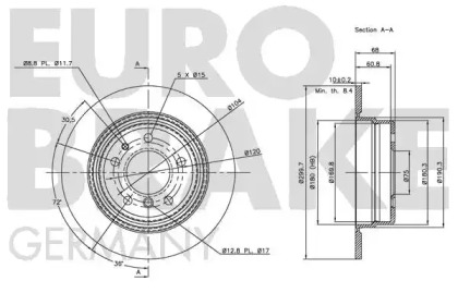 EUROBRAKE 5815201522