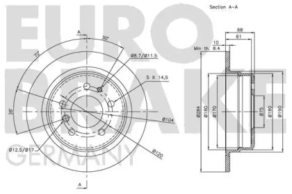 EUROBRAKE 5815201529