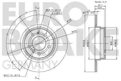 EUROBRAKE 5815201533