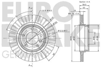 EUROBRAKE 5815201541