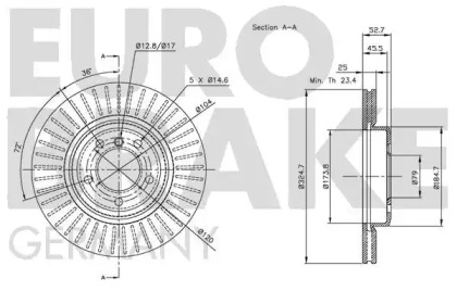 EUROBRAKE 5815201543