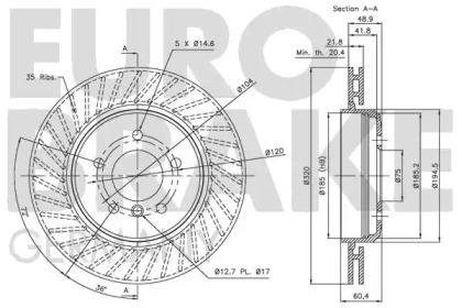 EUROBRAKE 5815201545