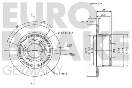 EUROBRAKE 5815201546