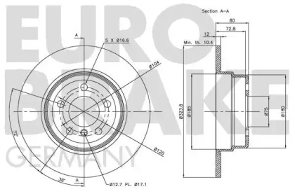 EUROBRAKE 5815201548