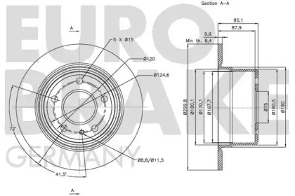 EUROBRAKE 5815201552