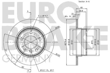 EUROBRAKE 5815201557