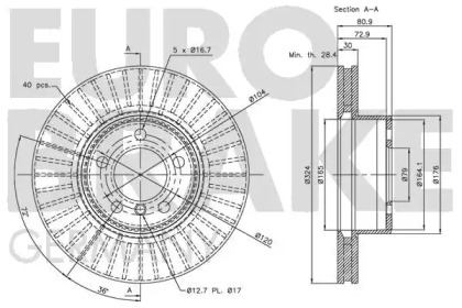 EUROBRAKE 5815201559