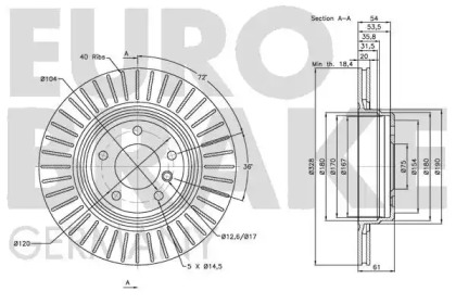 EUROBRAKE 5815201562