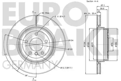 EUROBRAKE 5815201569