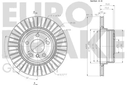 EUROBRAKE 5815201585