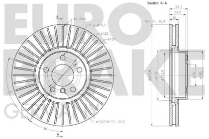 EUROBRAKE 5815201587