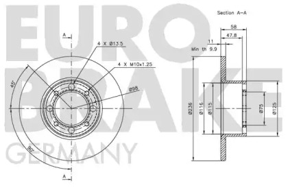 EUROBRAKE 5815201807