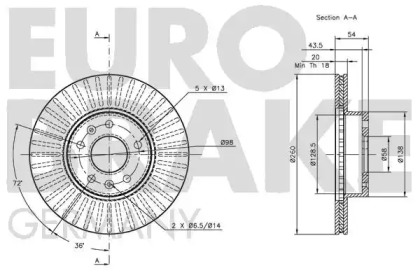 EUROBRAKE 5815201906