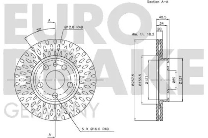 EUROBRAKE 5815201923