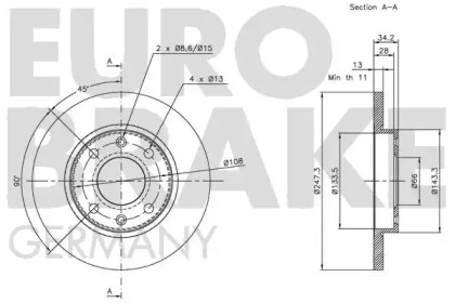 EUROBRAKE 5815201926