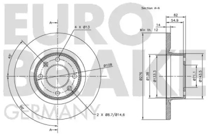 EUROBRAKE 5815201930