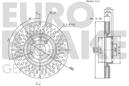 EUROBRAKE 5815201933