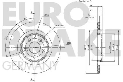 EUROBRAKE 5815201934