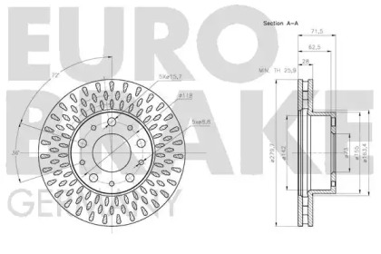 EUROBRAKE 5815201958