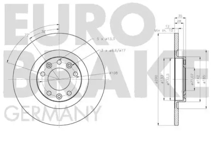 EUROBRAKE 5815201957