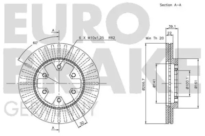 EUROBRAKE 5815202234