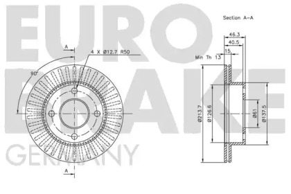 EUROBRAKE 5815202235