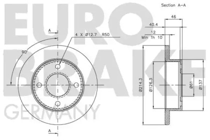 EUROBRAKE 5815202240