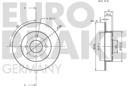 EUROBRAKE 5815202253