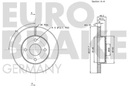 EUROBRAKE 5815202268