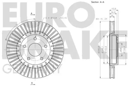 EUROBRAKE 5815202272