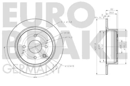 EUROBRAKE 5815202284