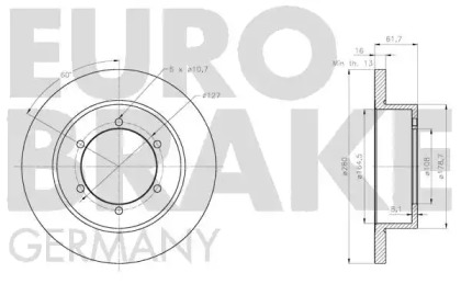 EUROBRAKE 5815202289