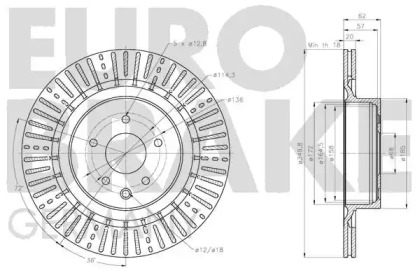 EUROBRAKE 5815202293