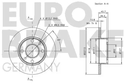 EUROBRAKE 5815202302