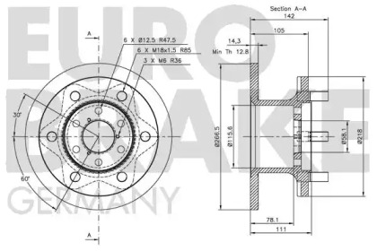 EUROBRAKE 5815202306