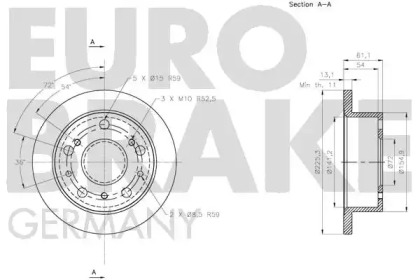 EUROBRAKE 5815202309