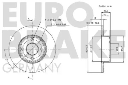 EUROBRAKE 5815202314