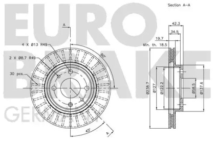 EUROBRAKE 5815202341