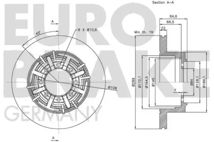 EUROBRAKE 5815202345