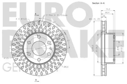 EUROBRAKE 5815202356