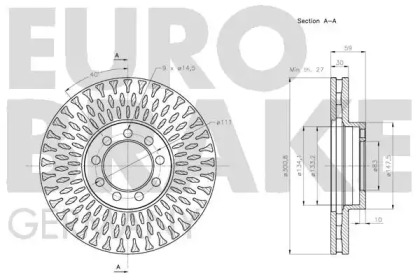 EUROBRAKE 5815202361