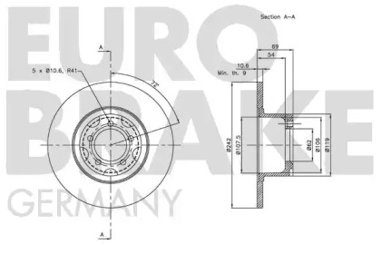 EUROBRAKE 5815202506