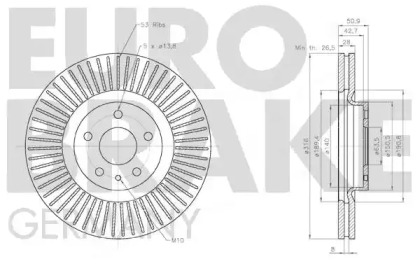 EUROBRAKE 58152025100