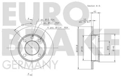 EUROBRAKE 5815202510