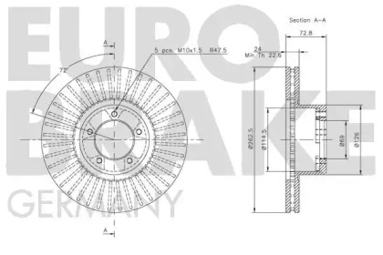 EUROBRAKE 5815202511